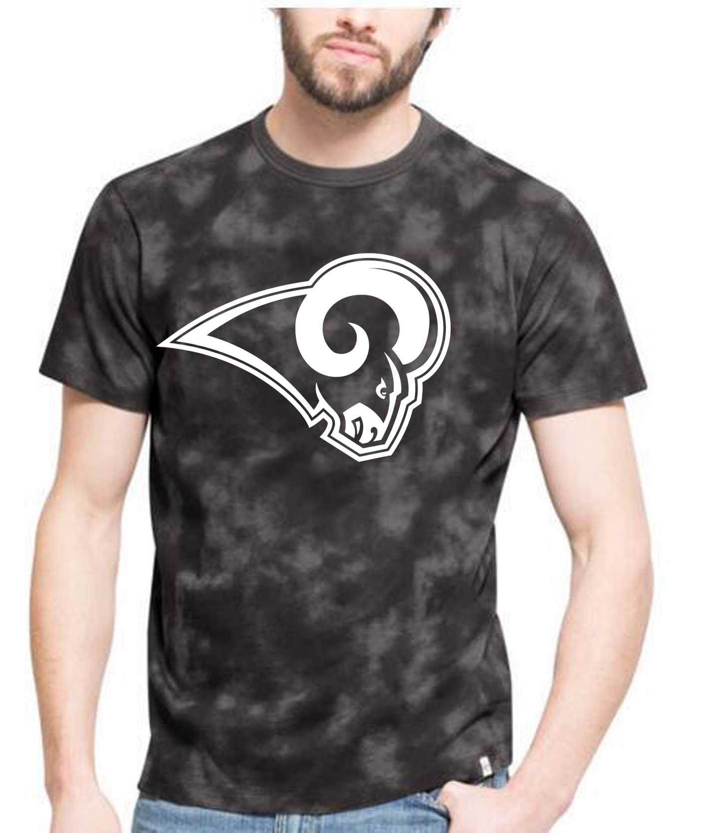 Men's Los Angeles Rams Team Logo Black Camo Men's T Shirt,We sell and wholesale Men's Los Angeles Rams Team Logo Black Camo Men's T Shirt on line form chian!